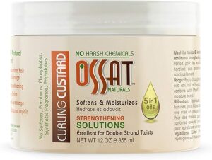 Ossat Naturals Curling Custard 340g