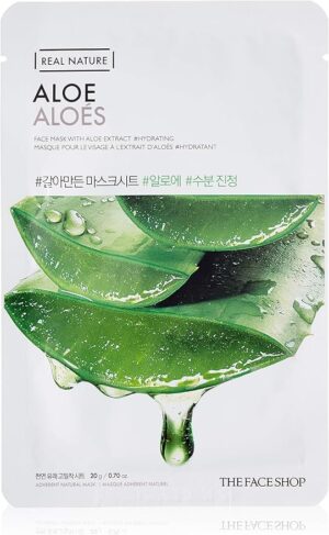 THE FACE SHOP- Aloe Real Nature Face Mask 20g