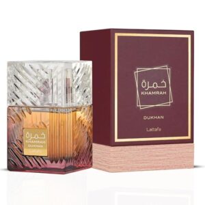 Lattafa Khamrah Dukhan for Unisex Eau de Parfum Spray, 3.4 Ounce /  100 ml