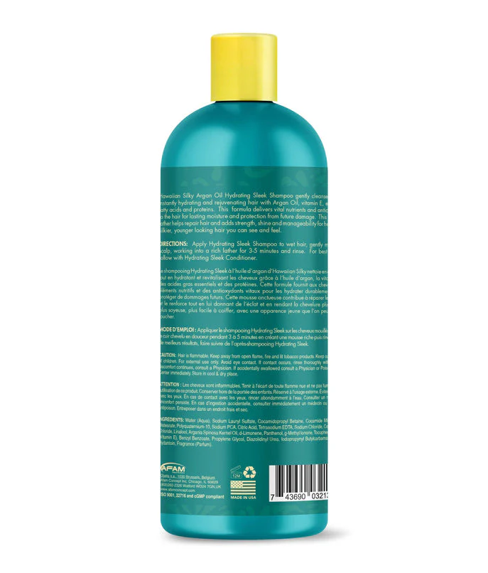 Hawaiian Silky Moroccan Argan Oil Hydrating Sleek Shampoo 946ml - Image 2