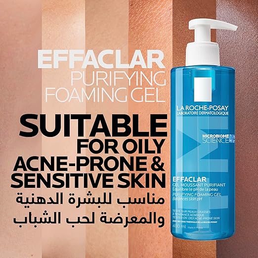 La Roche Posay Effaclar Purifying Cleansing Gel 400ml - Image 4