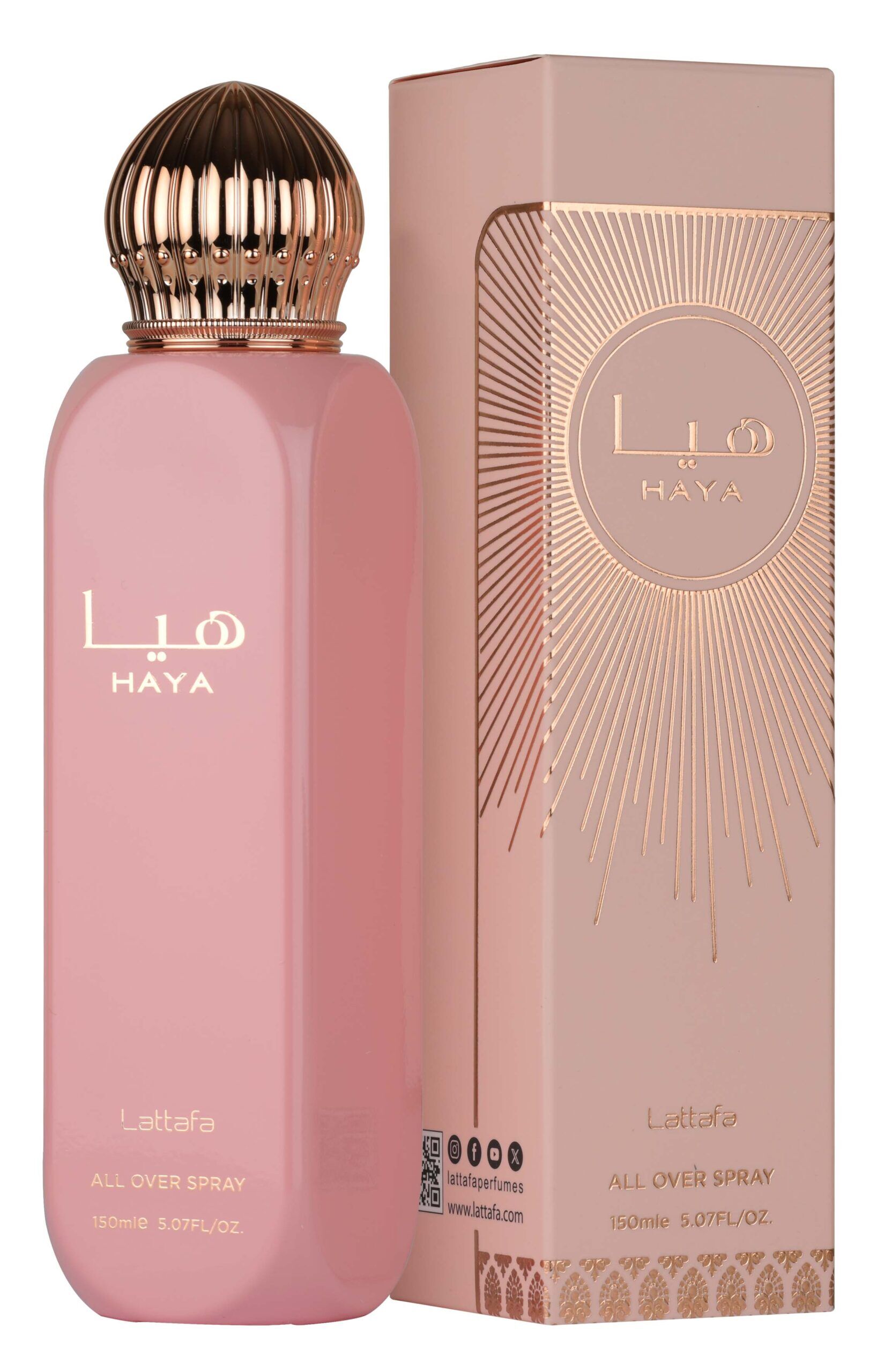 Lattafa Haya All Over Body Spray For Women