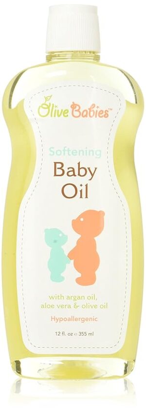 Olive Babies Softening Baby Oil 355ml