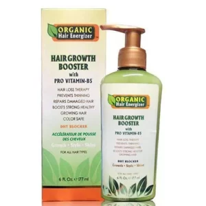 Organic Hair Growth Booster with Pro Vitamin-B5, 6 fl oz