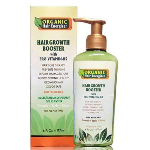 Organic Hair Growth Booster with Pro Vitamin-B5, 6 fl oz