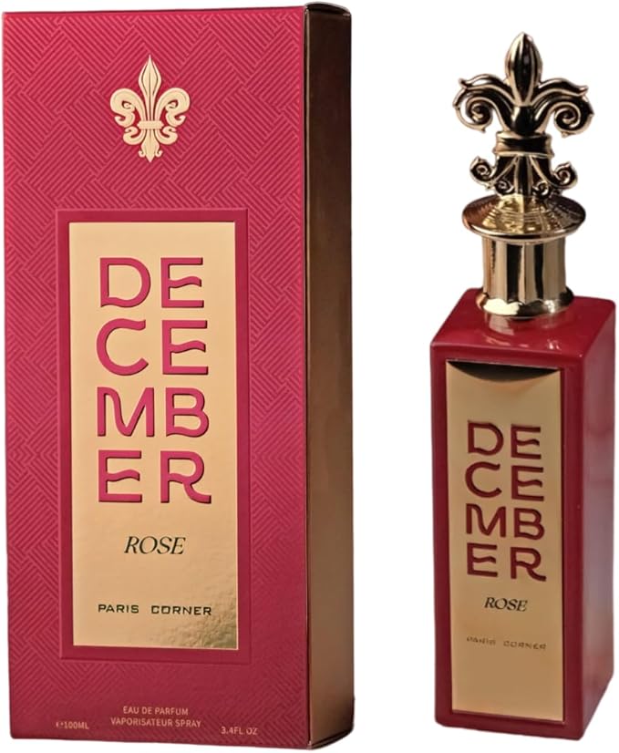 Paris Corner Unisex December Rose EDP 3.4 Fl Oz 100ml