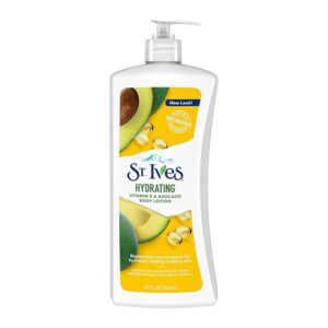 St. Ives Hydrating Body Lotion, Vitamin E and Avocado 621ml