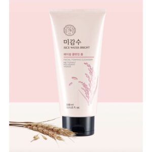 The Face Shop Rice Water Bright Foaming Cleanser 300ml