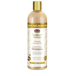 African Pride Moisture Miracle Honey & Coconut Oil Shampoo 473ml 16fl oz 473ml