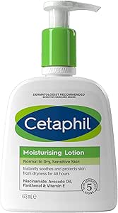 Cetaphil Moisturizing Lotion for Normal to Dry, Sensitive Skin 473ml