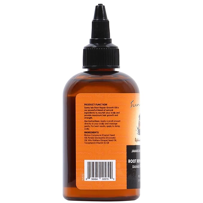 Sunny Isle Jamaican Black Castor Oil Root Repair Growth Oil 4oz 118ml - Image 4
