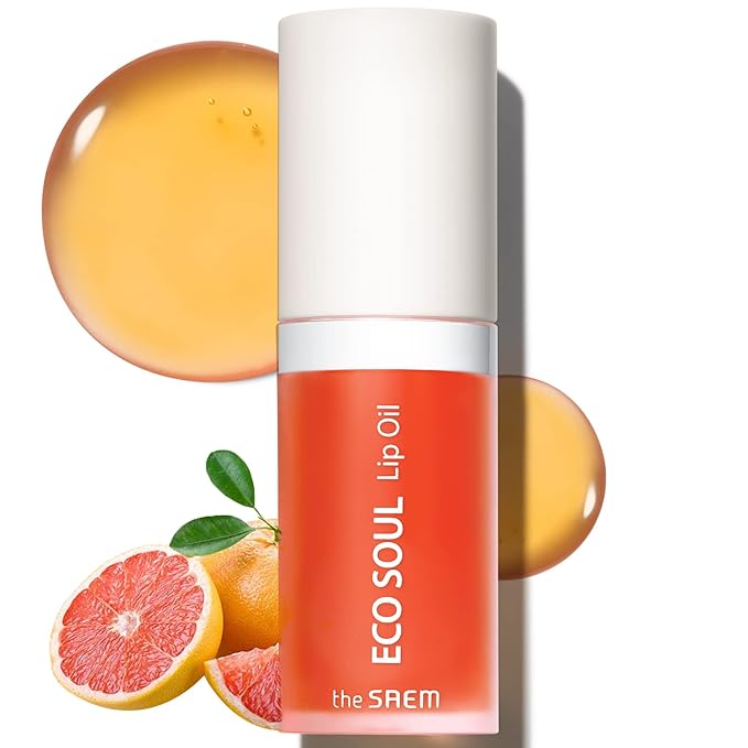 The Saem Eco Soul Lip Oil 03 Grapefruit