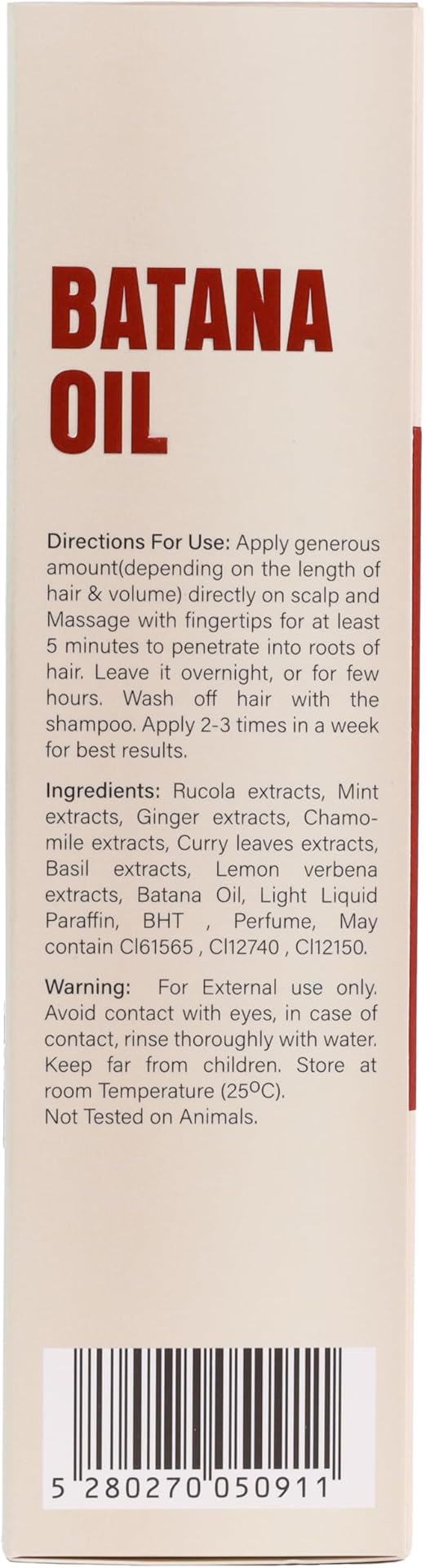 Amalico Batana Oil Pro Natural For Thicker Fuller & Healthier Hair 250ml - Image 4