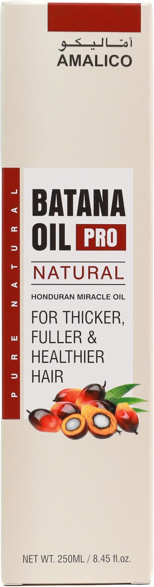 Amalico Batana Oil Pro Natural For Thicker Fuller & Healthier Hair 250ml - Image 5