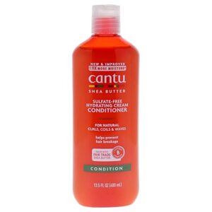 Cantu Shea Butter Sulfate-Free Hydrating Cream Conditioner For Natural Curls ,Coils & Waves 400ml