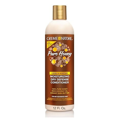 Creme of Nature Pure Honey Moisturizing Dry Defense Conditioner 355ml - Image 2