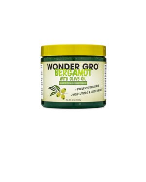 Wonder Gro Bergamot With Olive Oil Hair & Scalp Conditioner 340g
