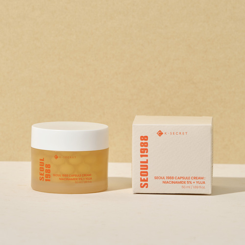 K-SECRET SEOUL 1988 Capsule Cream: Niacinamide 5% + Yuja 50ml