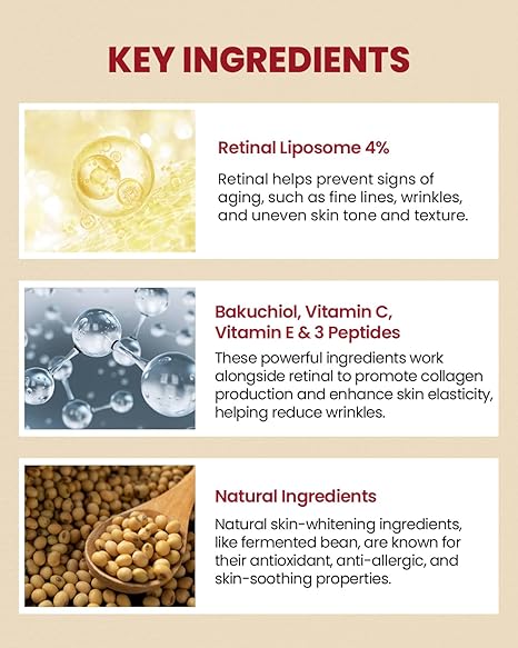 K-SECRET SEOUL 1988 Eye Cream: Retinal Liposome 4% + Fermented Bean 30ml - Image 4