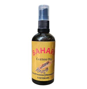 Bahari Cold Pressed Hexane Free Castor Oil 100ml