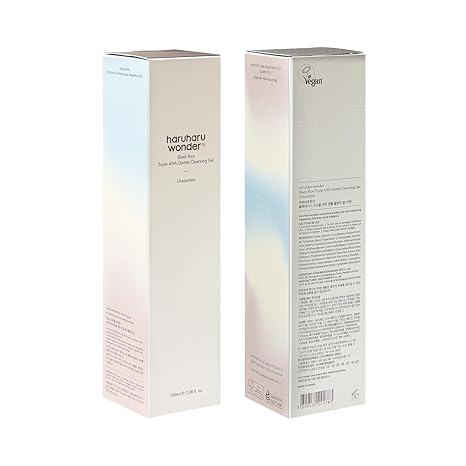 Haruharu Wonder Black Rice Triple AHA Gentle Cleansing Gel Unsented 100ml - Image 2