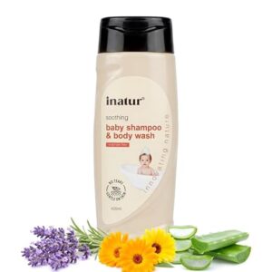 Inatur Soothing Baby Shampoo & Body Wash Sulphate Free