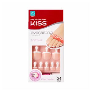 Kiss Everlasting French Flexi Fit Toe Nails
