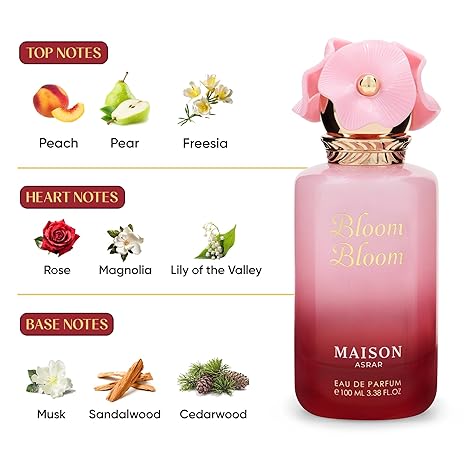 Maison Asrar Bloom Bloom 3.38 Oz 100ml - Image 4