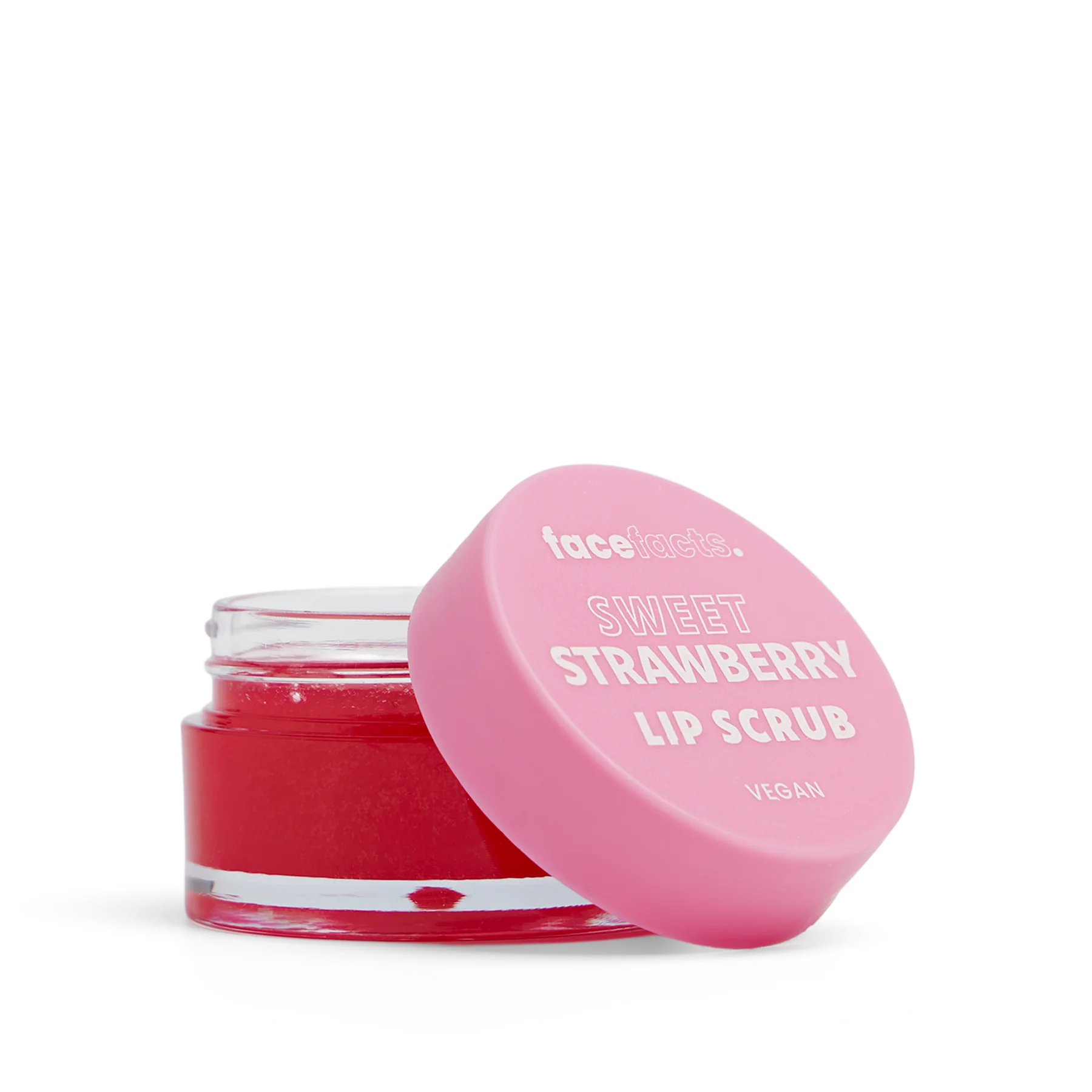 Face Facts Soft Sugar Lip Scrub Sweet Strawberry 10g