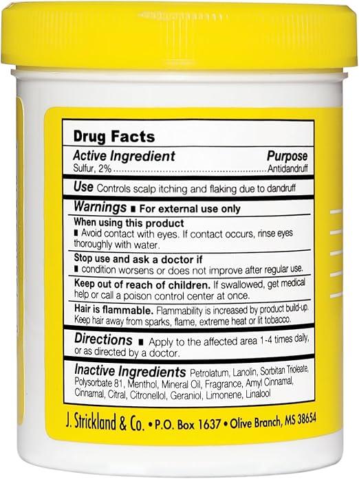 Sulfur 8 Treatment Original Formula Hair & Scalp Conditioner 200ML - alternate view